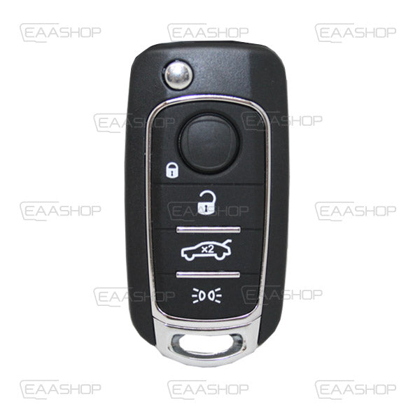 Coque De Télécommande Pliable 4 Boutons Fiat (Lame Sip22)