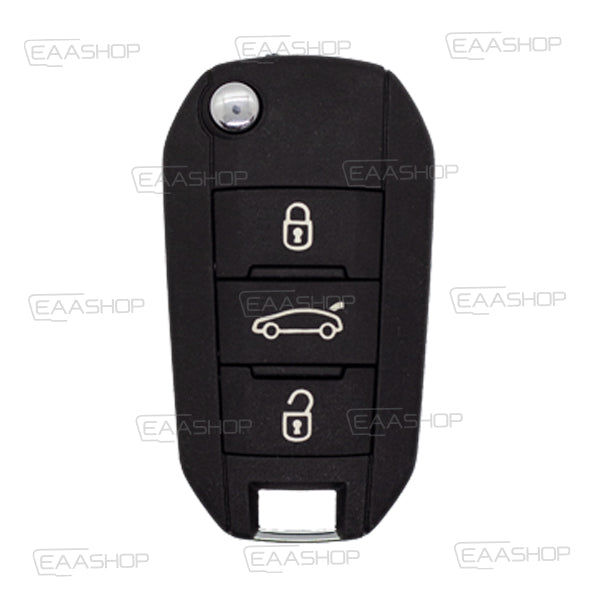 2014+ Télécommande pliable Citroen Original C4 Cactus - Ref. Original: 1612121480