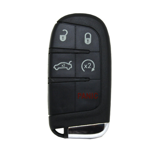 Coque De Télécommande Keyless 4+1 Boutons Fiat (Lame Sip22)