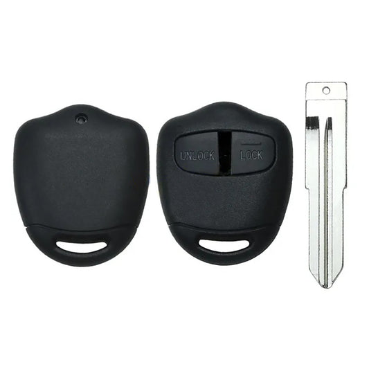 Coque De Télécommande Fixe  Mitsubishi à 2 boutons de haute qualité - Profil Mit11r