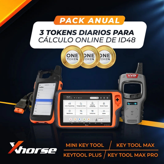 Pack 3 Tokens Diarios ID48 - Licencia Anual