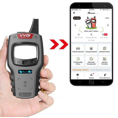 Mini Key Tool, Xhorse Transponder Cloning Tool