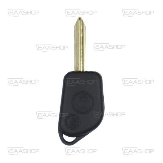 Carcasa De Mando Fijo 2 Botones Citroen Peugeot Psa - Perfil Sx9