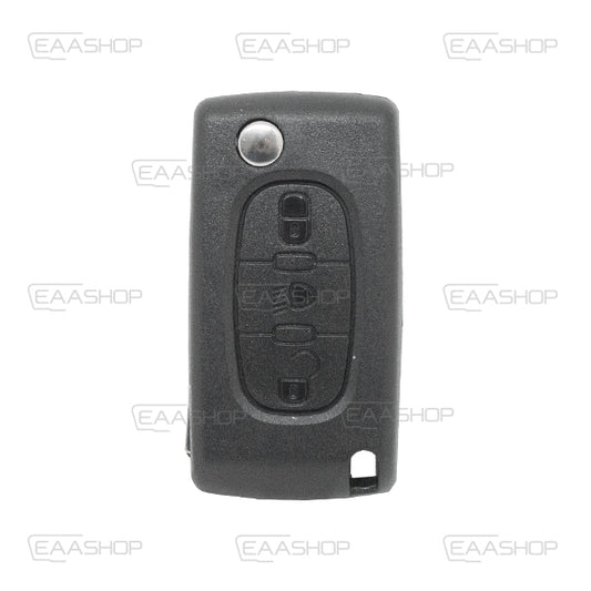 Carcasa De Mando Plegable Citroen 3 Botones - Perfil Va2