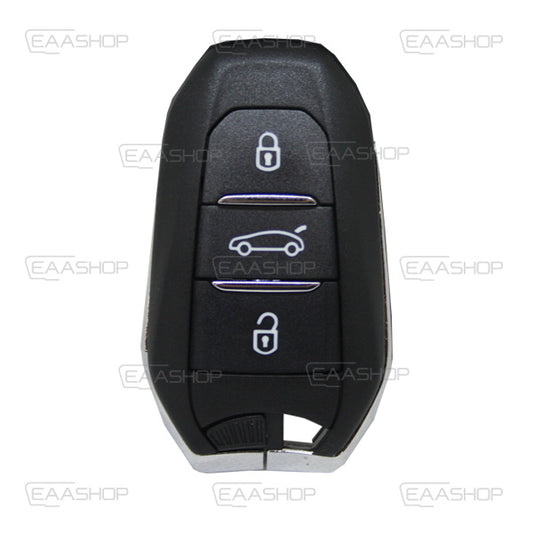 Citroen Psa Folding Remote Control Shell 3 Buttons - Va2 Profile