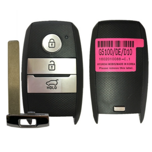 Télécommande pliable Kia Niro - (Nouveau format) Réf. d'origine : 95440-G5100