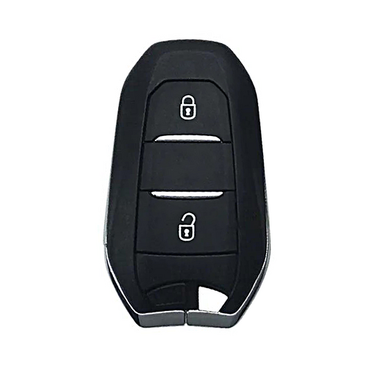 Peugeot IM3A 3-Button Keyless Remote Control Housing - Profile Hu83