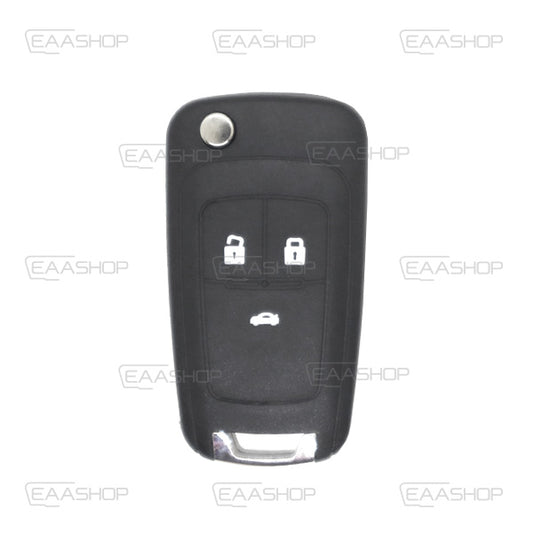 Coque Télécommande Pliable 3 Boutons Opel (Lame Hu100)