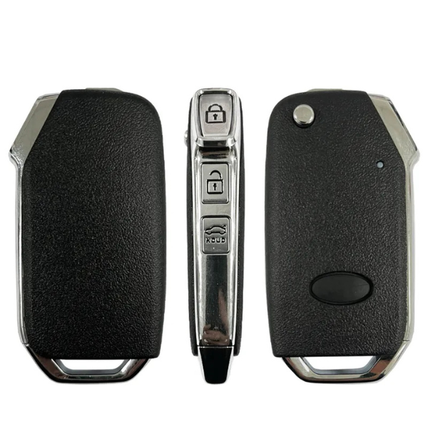 Carcasa De Mando Plegable 3 Botones Kia - Perfil Kia9te / Hu134