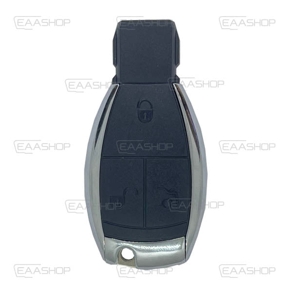 Carcasa De Mando Insertable 3 Botones Mercedes Benz - Perfil Hu64