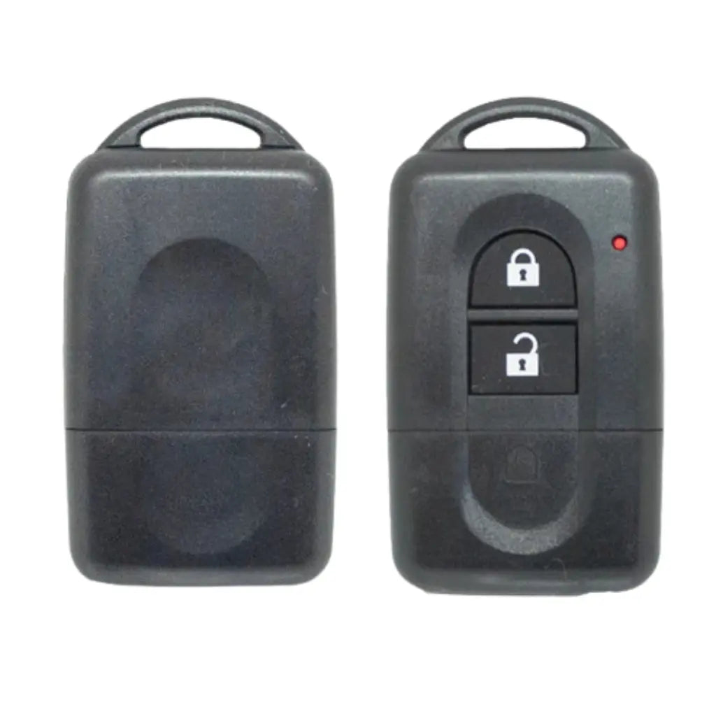 carcasa de mando keyless 2 botones nissan - perfil nsn14