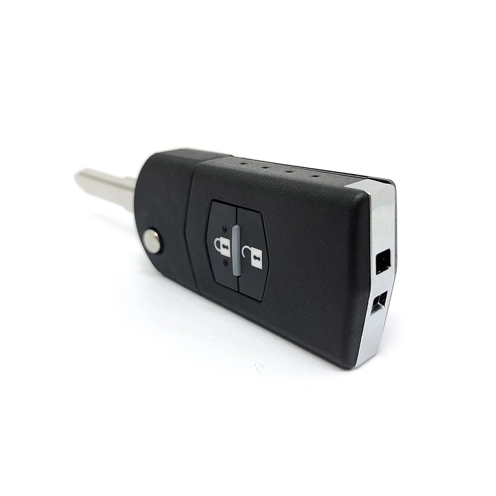 2001-2015 Folding Remote Control Mazda 2 - 3 - 5 - 6 - Cx7 - Mx5 (Mitsubishi) | Original Ref.: Cc33-67-5Ryc