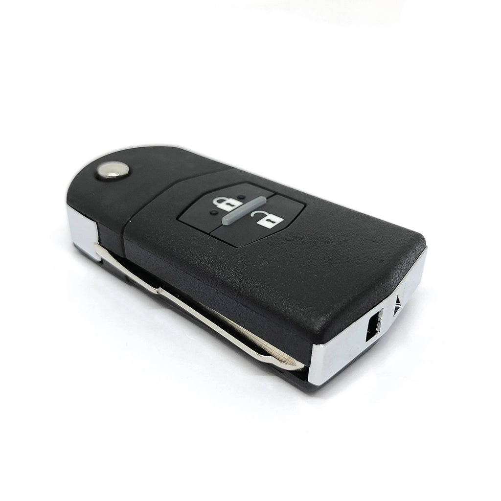 2001-2015 Folding Remote Control Mazda 2 - 3 - 5 - 6 - Cx7 - Mx5 (Mitsubishi) | Original Ref.: Cc33-67-5Ryc
