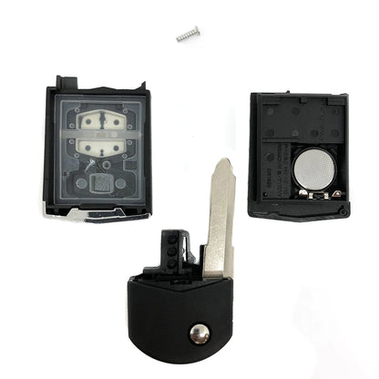 2001-2015 Folding Remote Control Mazda 2 - 3 - 5 - 6 - Cx7 - Mx5 (Mitsubishi) | Original Ref.: Cc33-67-5Ryc