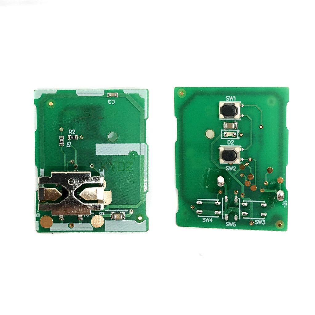 2001-2015 Folding Remote Control Mazda 2 - 3 - 5 - 6 - Cx7 - Mx5 (Mitsubishi) | Original Ref.: Cc33-67-5Ryc