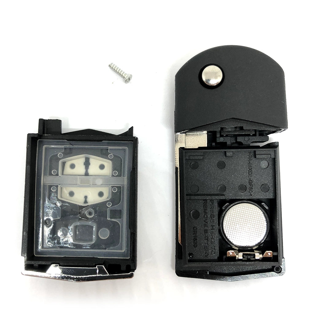 2001-2015 Folding Remote Control Mazda 2 - 3 - 5 - 6 - Cx7 - Mx5 (Mitsubishi) | Original Ref.: Cc33-67-5Ryc