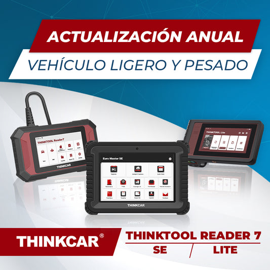Thinktool Modular / Se / Lite Atualização anual de veículos ligeiros
