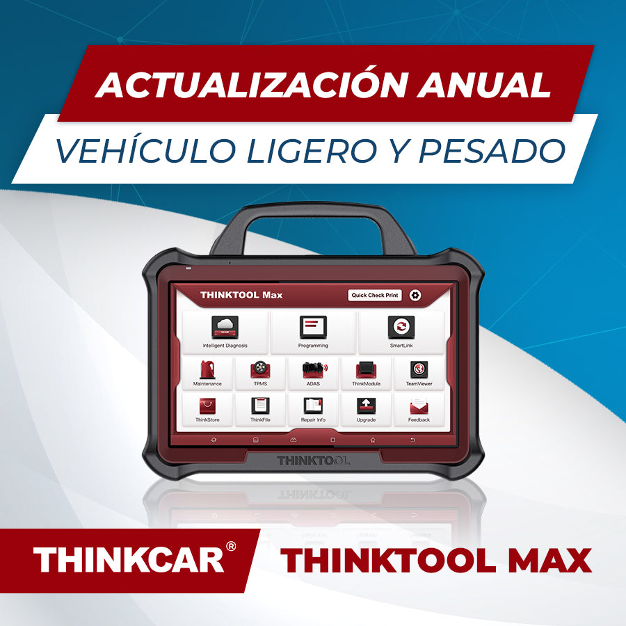 Atualização anual conjunta de veículos ligeiros + veículos + veículos pesados Thinktool Max
