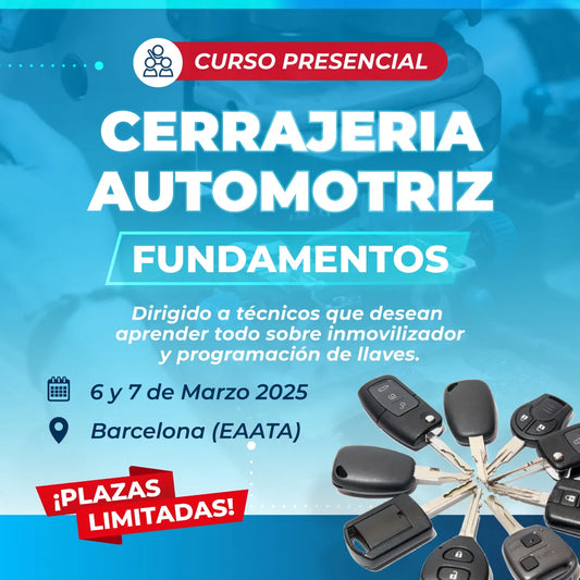 Cerrajería - Curso cerrajería automotriz (Fundamentos)