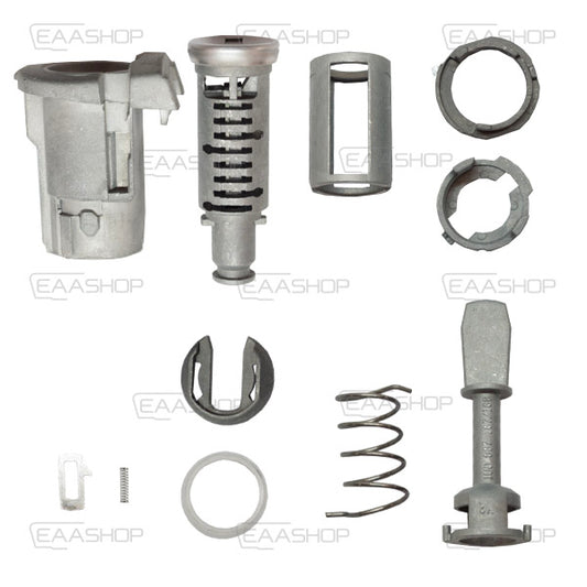 Serrure Dans Le Kit Vw Golf Mk4 Izquierda Hu66 Profile (Sin Gancho)