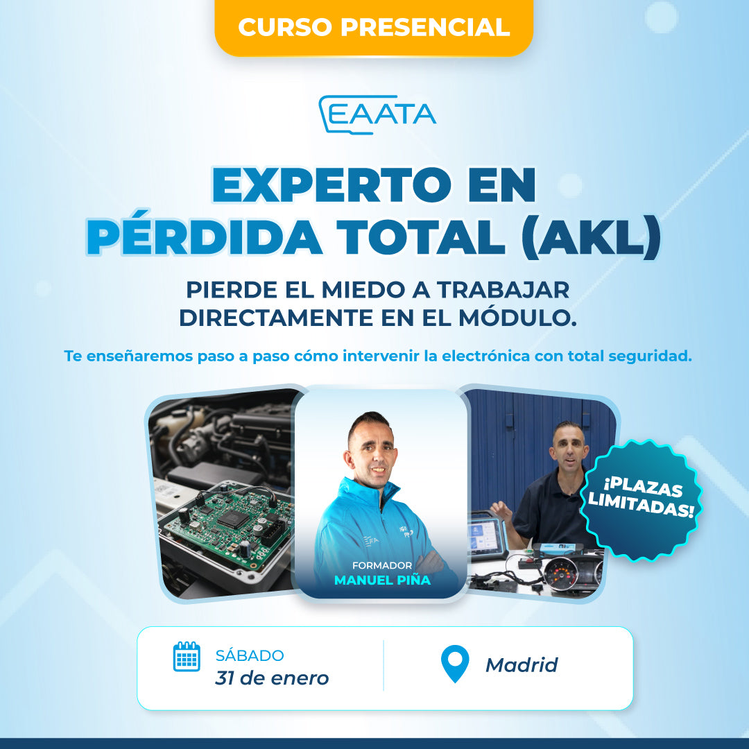 Curso - Perdida total de llaves - 31 Enero 2026 - Presencial Madrid