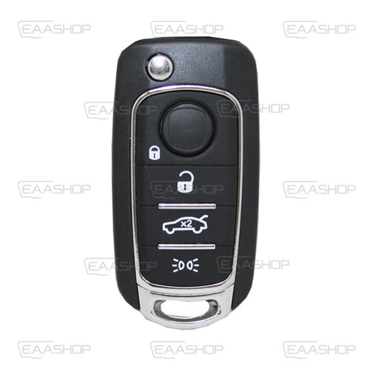 Coque De Télécommande Pliable 4 Boutons Fiat (Lame Sip22)