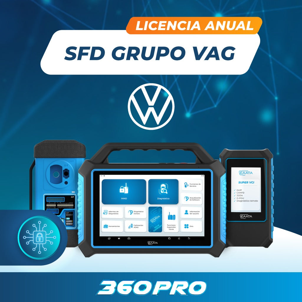 Licencia Anual SFD Grupo VAG - EAATA 360PRO