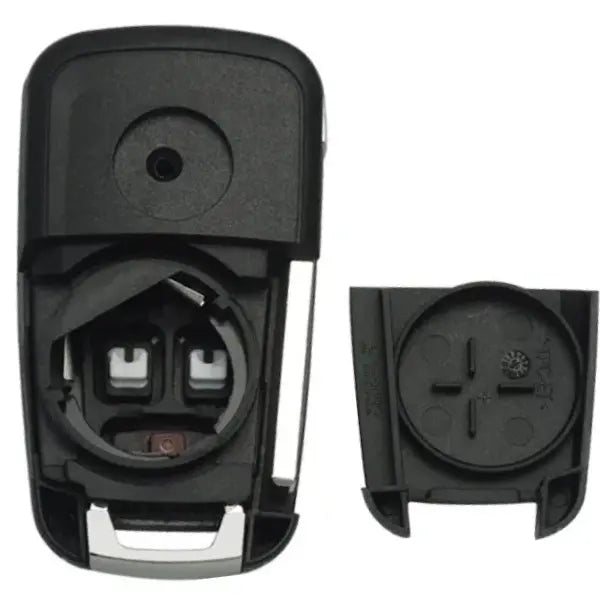 Opel 3+1 Button Folding Remote Control Housing - Profile Hu100