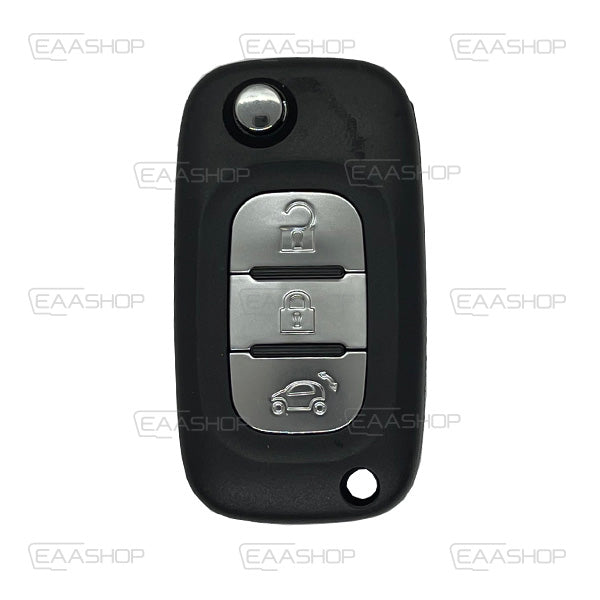 Coque Telecommande Pliable 3 Boutons Mercedes Benz (Lame Va2)