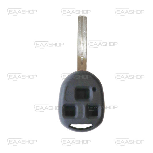 Toyota 3 Button Fixed Remote Control Housing - Toy40 Profile