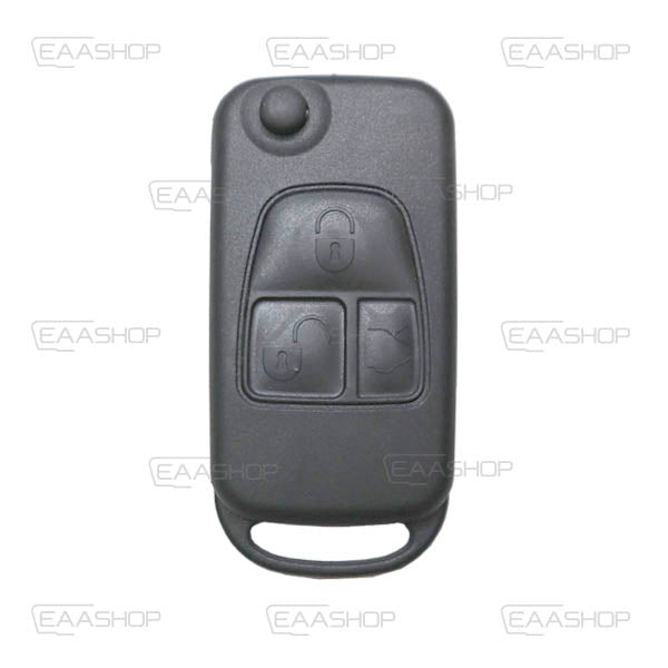 Carcasa De Mando Plegable 3 Botones Mercedes Benz - Perfil Hu64