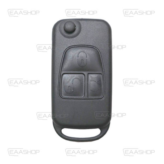 Carcasa De Mando Plegable 3 Botones Mercedes Benz - Perfil Hu64