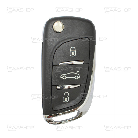 Télécommande pliable Citroën Elysée - Réf. d'origine : 1609365580