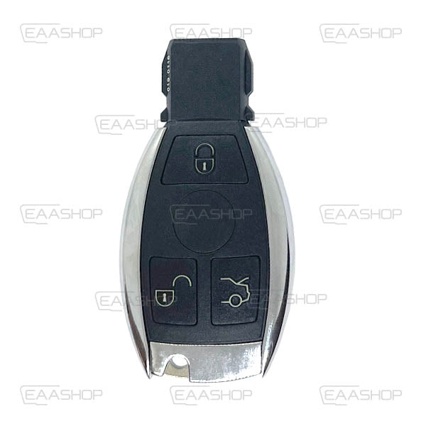 Carcasa De Mando Insertable 3 Botones Mercedes Benz - Perfil Hu64