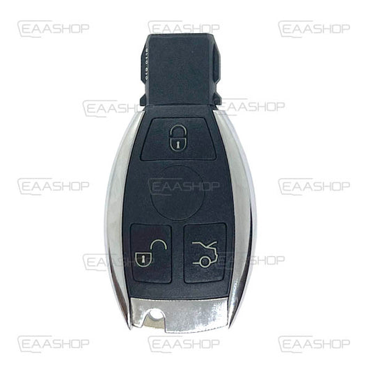 Carcasa De Mando Insertable 3 Botones Mercedes Benz - Perfil Hu64