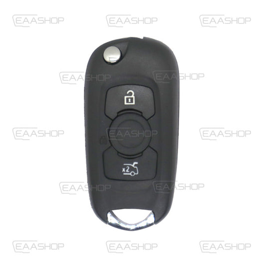 Folding Remote Control Shell Opel 3 Button  - Hu100 Profile
