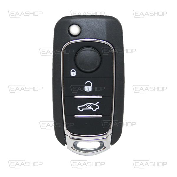 Coque De Télécommande Pliable 3 Boutons Fiat (Lame Sip22)