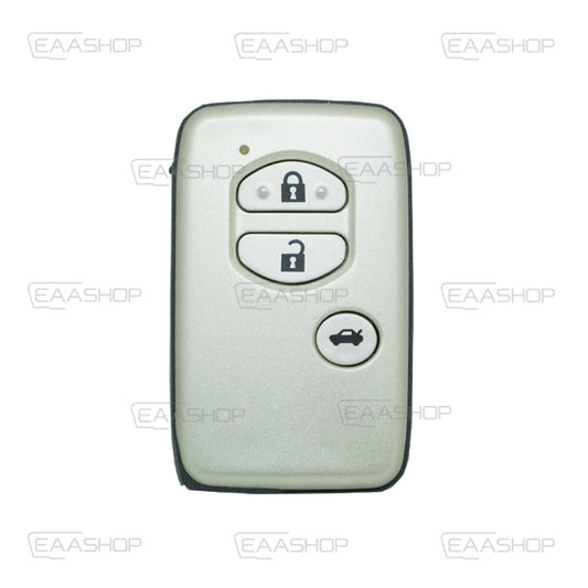 Keyless Cover 3 Buttons Toyota Camry Silver