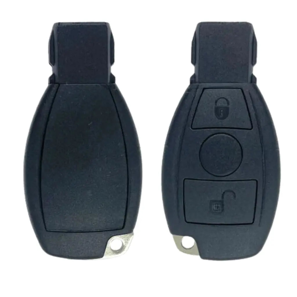 Mercedes Benz 2 Button Insertable Remote Control Shell - Hu64 Profile