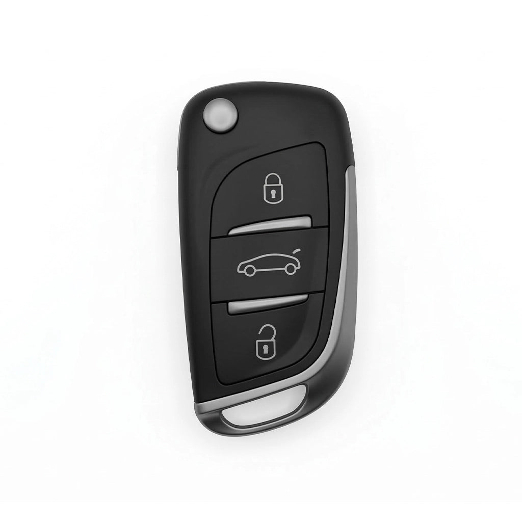 Telemando KeyDiy Plegable 3 Botones Tipo Multifunción sin Bobina