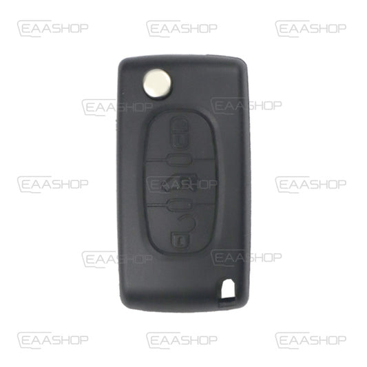 Carcasa De Mando Plegable 3 Botones Citroen / Peugeot / Fiat Psa - Perfil Va2