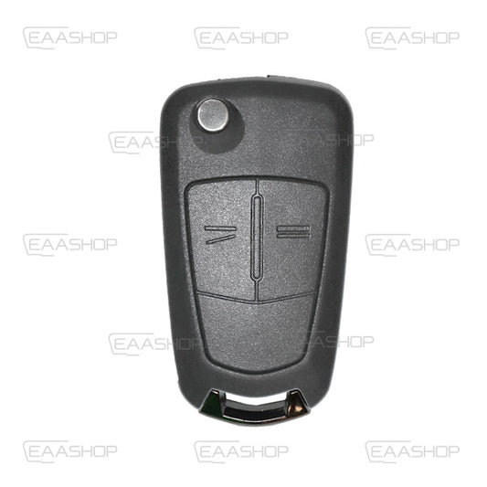 Coque Télécommande Pliable 2 Boutons Opel (Lame Hu100)