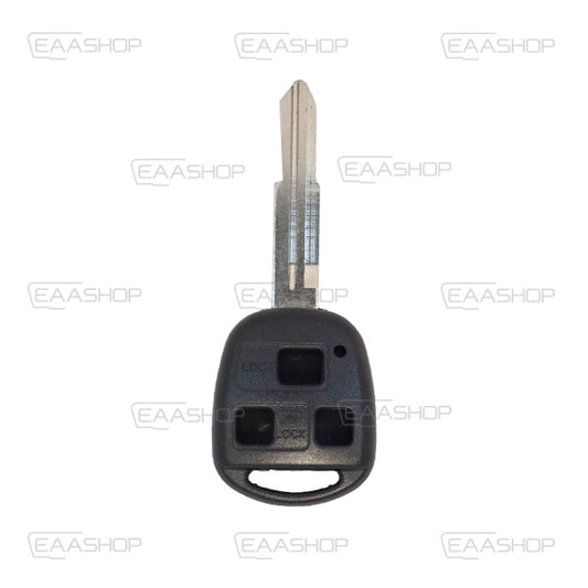 Toyota 3 Button Fixed Remote Control Housing - Toy41R-Toy38R Profile