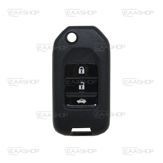 Carcasa De Mando Plegable 3 Botones Honda - Perfil Hon66