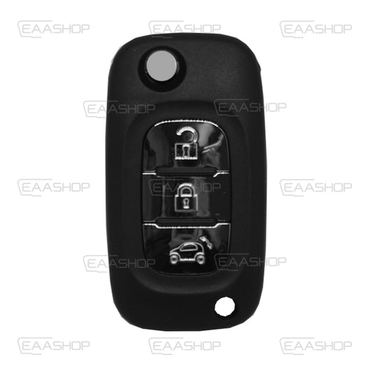 Carcasa De Mando Plegable 3 Botones Mercedes Benz - Perfil Va2