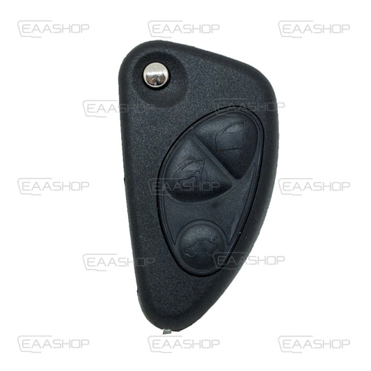 Folding Remote Control Shell 3 Buttons Alfa Romeo 147 - Gt Profile Sip22