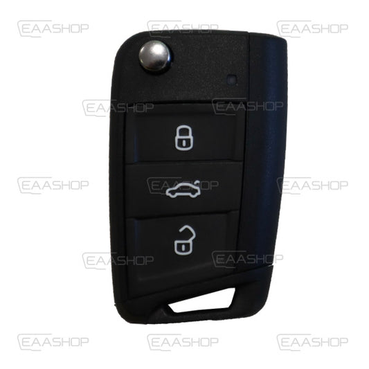 Coque De Télécommande Pliable De Golf Vii Et Seat Leon
