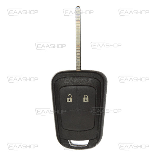 Coque Telecommande Fixe 2 Boutons Opel (Lame Hu100)