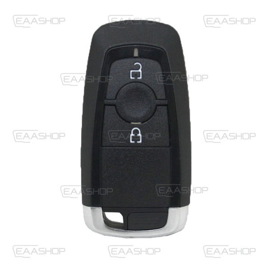 Carcasa De Mando Keyless 2 Botones Ford - Perfil Hu101
