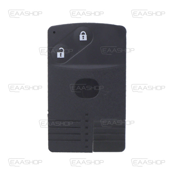 Mazda 2 Button Card Remote Control Housing - Maz24R Profile